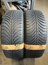 Pair Of 195 55 16 87H GOODYEAR VECTOR 4SEASONS GEN-2 M+S Tread 6mm DOT 2017-18