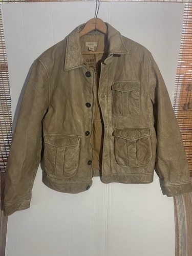 Gant men leather jacket - gant,