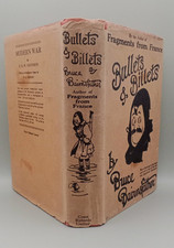 Bullets & Billets Bruce Bairnsfather Dust Jacket Great War WW1