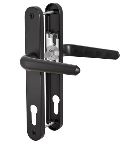 Mila satin black - , door
