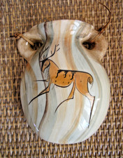 Lauriana Babbacombe studio pottery hanging wall pocket