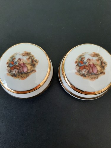 Two identical limoges - identical,