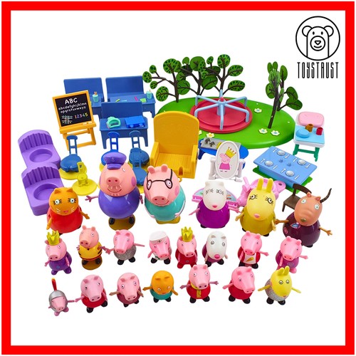 Peppa pig figure - peppa, playset