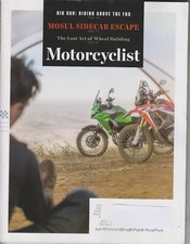 Motorcyclist September/October 2017 Mosul Sidecar Escape (Magazine: Motorcycle)