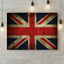 Union Jack - Canvas Rolled Wall Art Print - Various sizes
