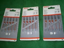   BOSCH T118 B  FOR METAL / ALUMINIUM  15 JIG SAW BLADES 