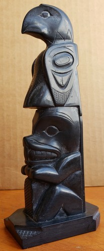 Alfie collinson haida - alfie, carved