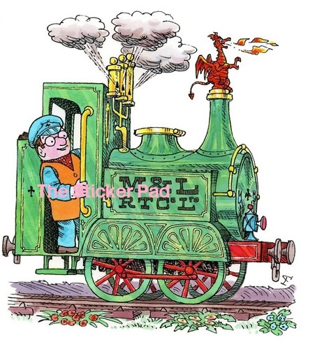 Sticker ivor the engine - -,