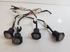 MICROPAK-B CODE 3 DIRECTIONAL BLUE LED LIGHT SET OF 4 12-24 VDC 14W