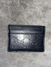 Gucci Black GG Logo Wallet