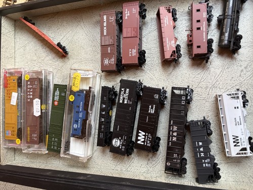 American model railroad - railroad, n