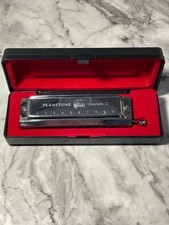 Planetone tribal planetChromatic 10 Harmonica With Slide10 Holes + Hard Case