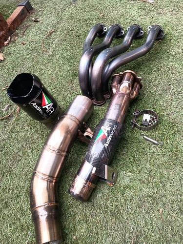 Yamaha exhaust system - exhaust,