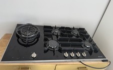 Miele Gas Hob KM 3054-1 Stainless steel with Electronic Functions