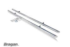 Stainless Side Bars To Fit Renault Kangoo Express Maxi LWB 2008 - 2021 Van Steel