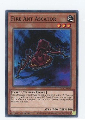 Yugioh fire ant - yugioh, ascator