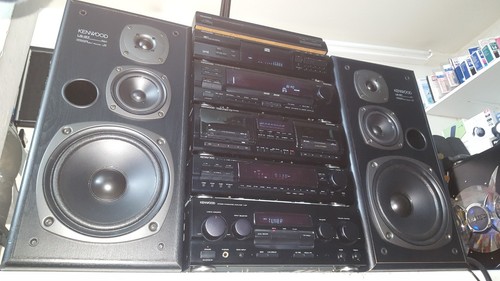 Kenwood hifi pieces stack - hifi,