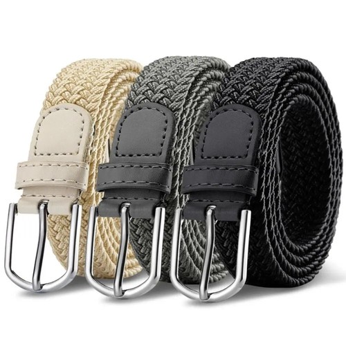 Mens belt elastic braided - belt,elastic,