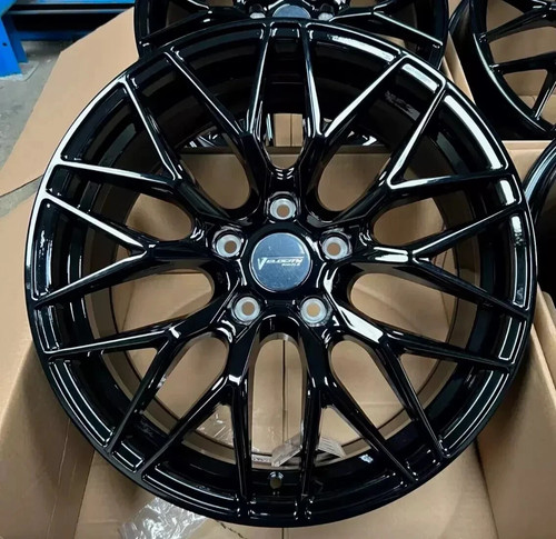 Load rated gloss black - gloss, x4