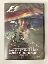 🆕 DVD F1 SEASON REVIEW 2014 - Formula One 1 - Hamilton - Region 2 - UK Release
