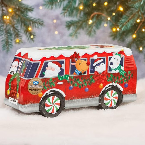 Christmas camper van - camper,