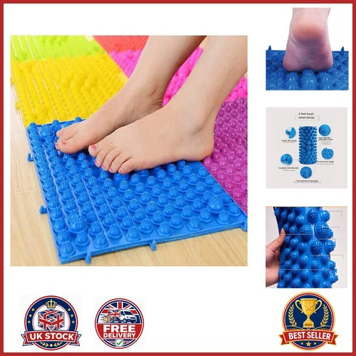 Shiatsu foot massage mat - foot, with