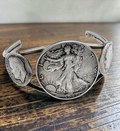 Vintage coin sterling - coin, silver