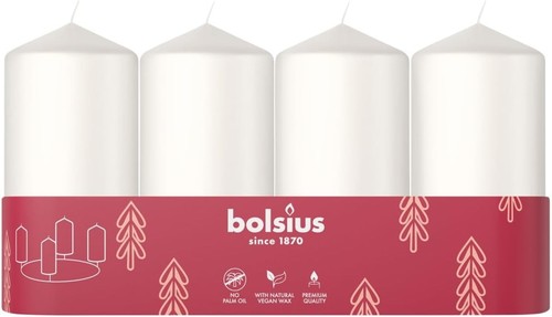 Bolsius smooth pillar candles - bolsius,