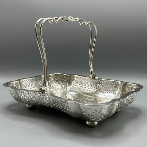 Antique silver plated cake - antique,