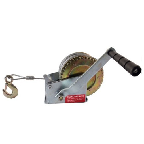 New 1200lb hand winch - new,