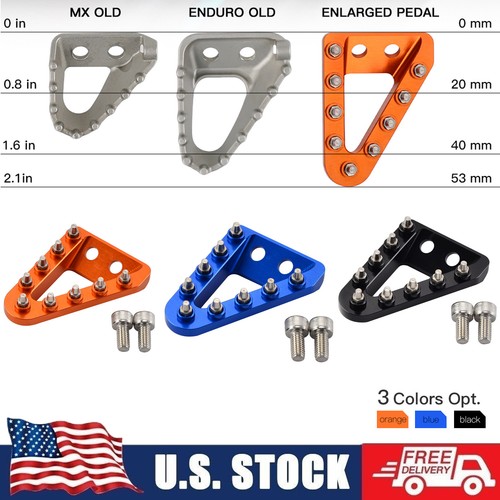 Cnc wide brake pedal tip - wide, for