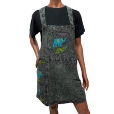 Grey Elephant Embroidered
