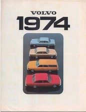 Volvo Range 144 145 164 1973-74 Original UK Sales Brochure No. RSP/PV 1135-74