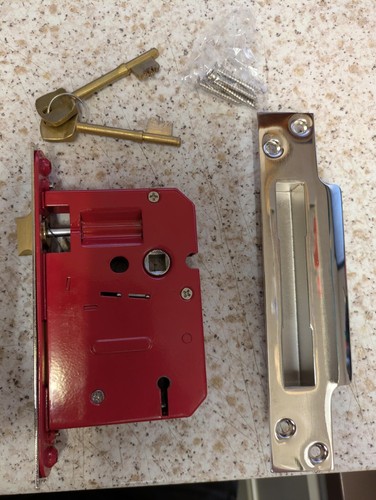Lever nickel silver sashlock - nickel,