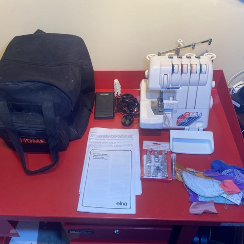 Elna ez34 overlocker sewing - ez34,
