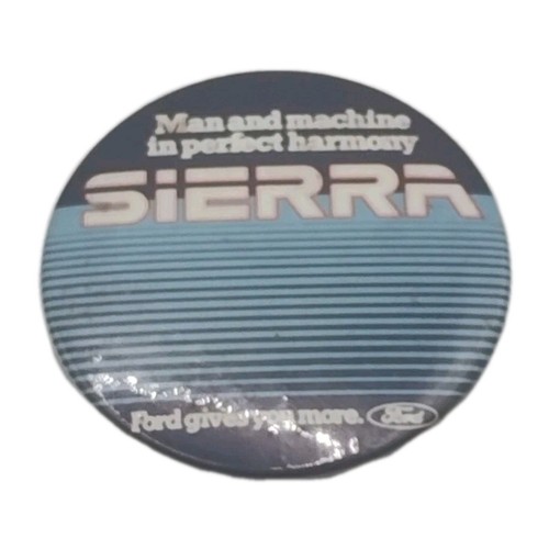 Ford sierra button - sierra, badge