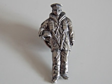 RNLI pin badge Pewter colour
