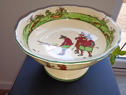 Royal doulton antique golfing - doulton,