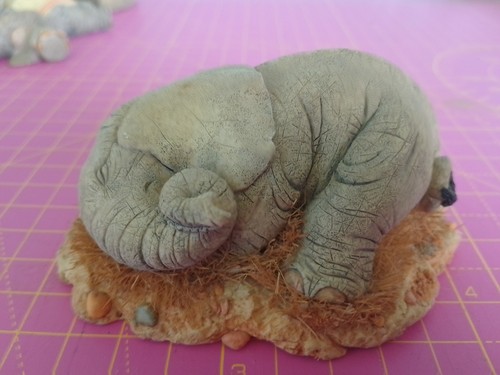 Tuskers elephant figurine - tuskers,