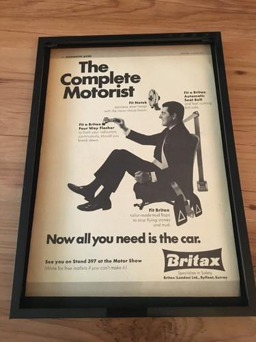 Britax seat belts 1967 - britax,