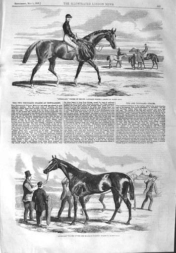 Original old antique print - original,