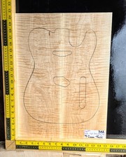 Flame Maple Guitar Top Set