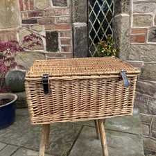 Wicker hamper large picnic - large,