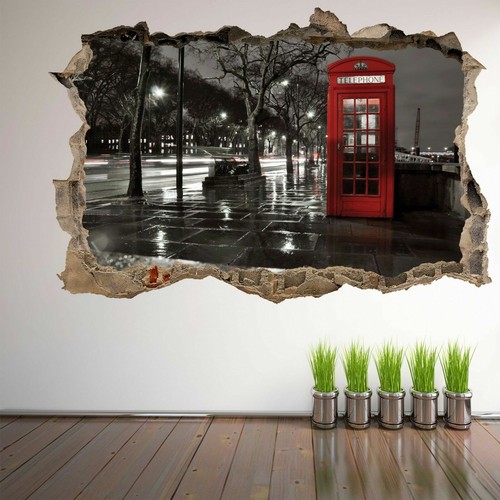 Red phone box telephone - phone,