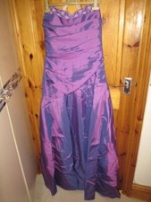 Cadbury Purple beaded corseted