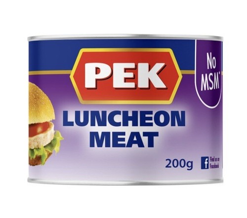 Pek luncheon meat 200g tin - 200g,