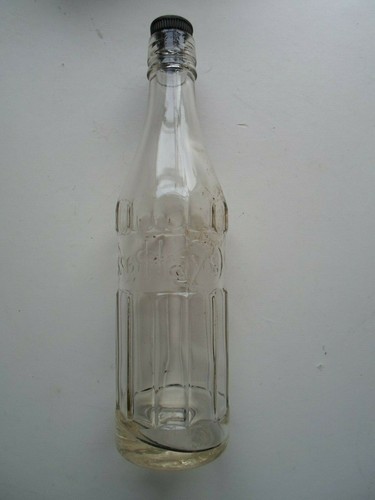 Collectors glass bottle - glass, "hays