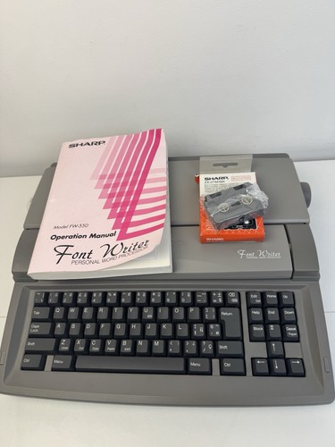 Sharp model 550 personal - model-fw-550,