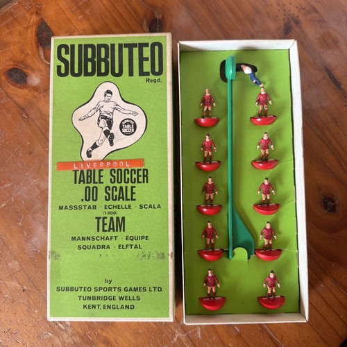 Subbuteo table soccer scale - soccer,