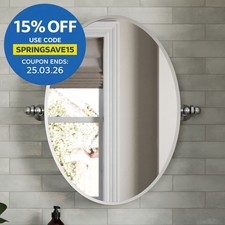 500 x 700mm Chrome Wall Hung